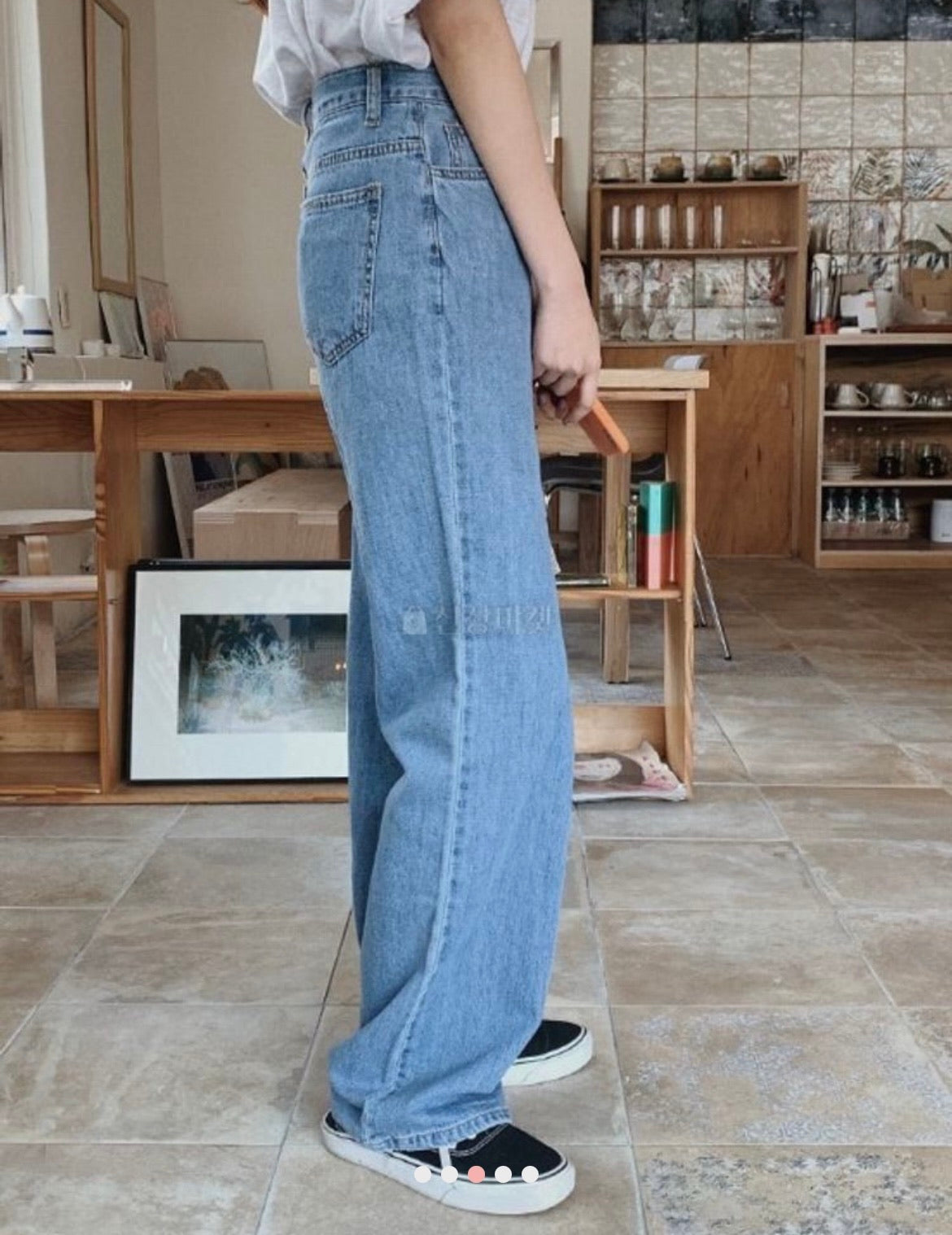 Summer relaxed straight Denim