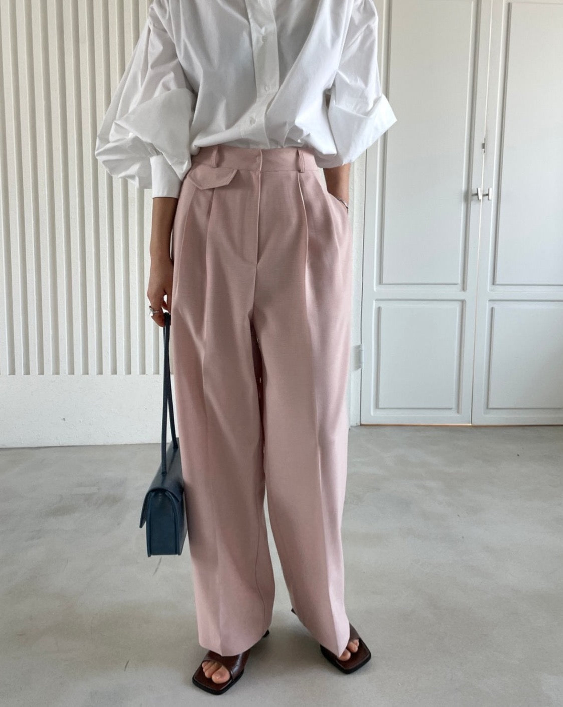 April Pleat Front Trouser