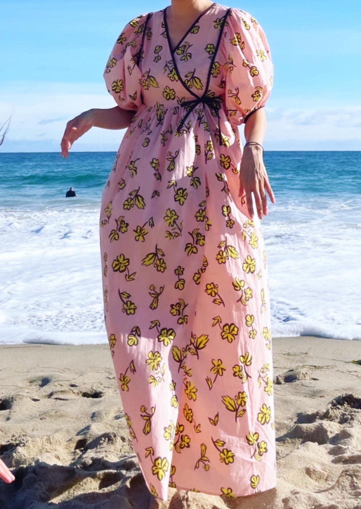 Cecille Maxi Wrap Dress