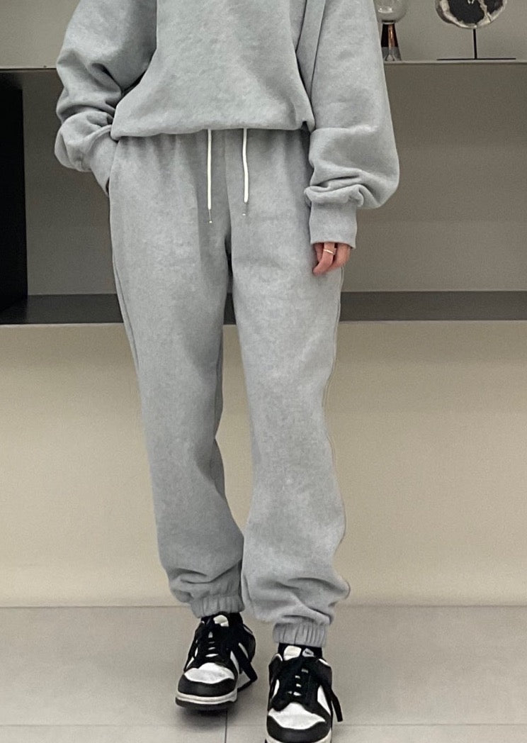 Brushed French Terry Jogger Pants