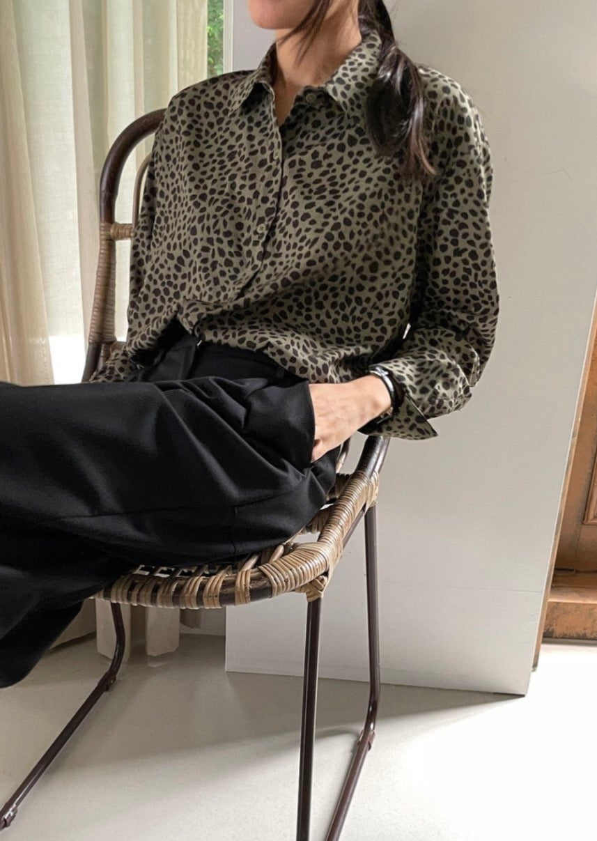 Cheetah Printed Shirt