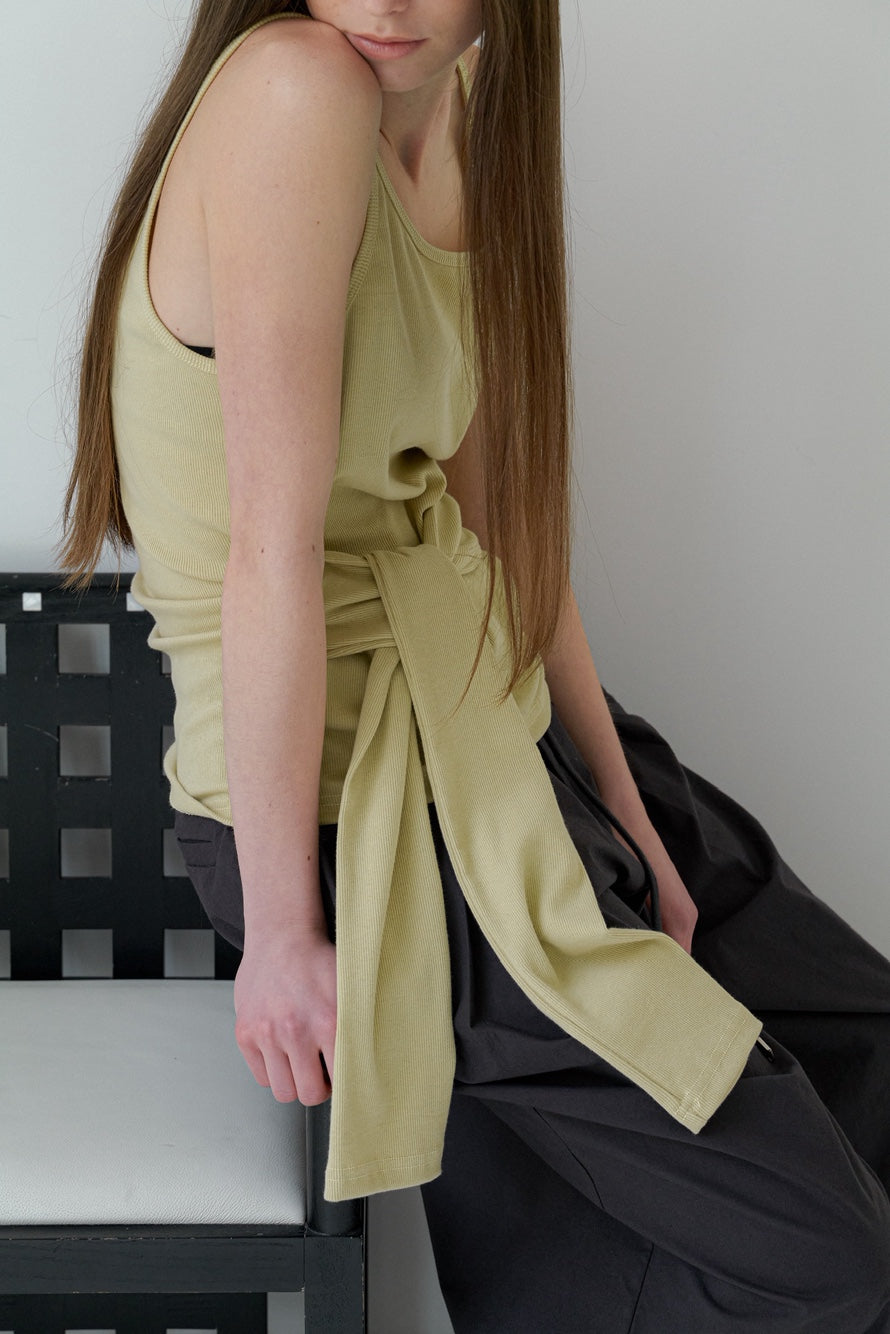 <Essential><Pre-order>Cotton Tie Camisole