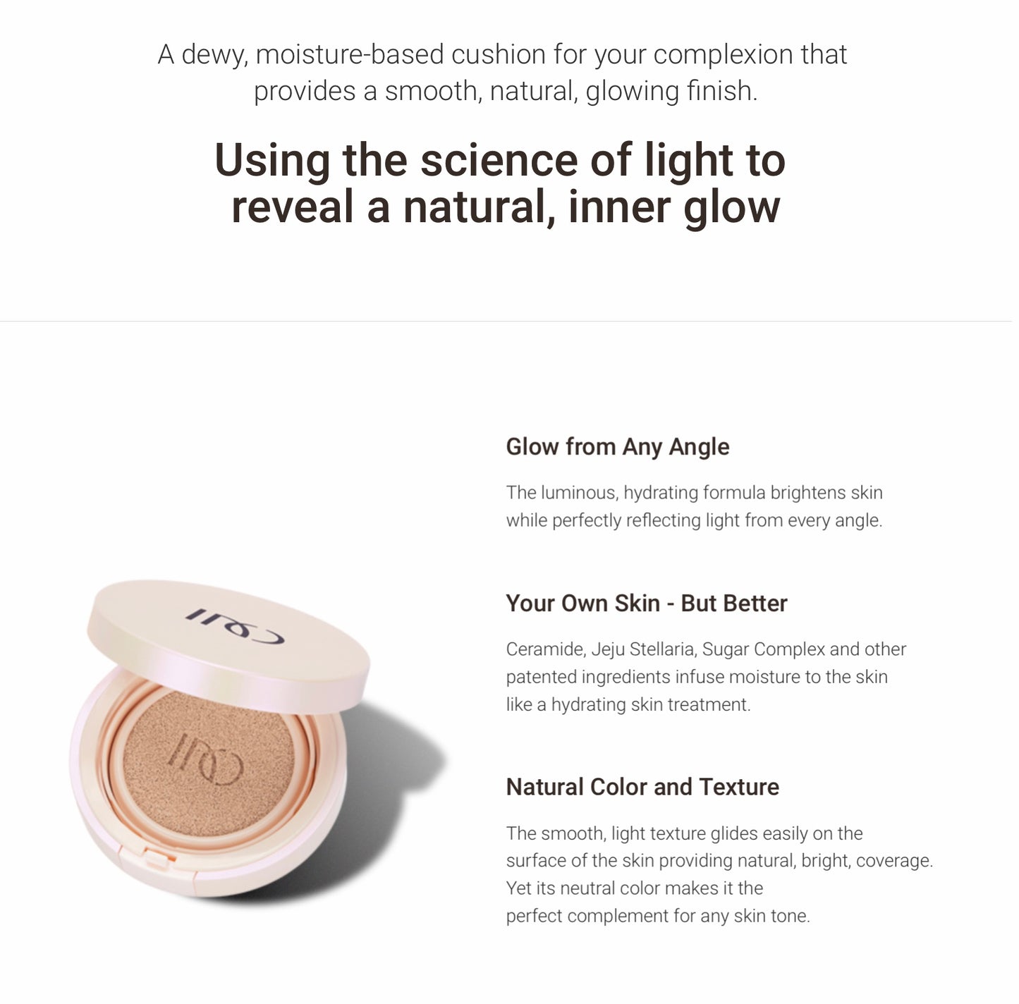INCELLDERM 4D LUSTRE CUSHION