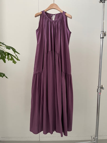 Voluminous Airy Maxi Dress