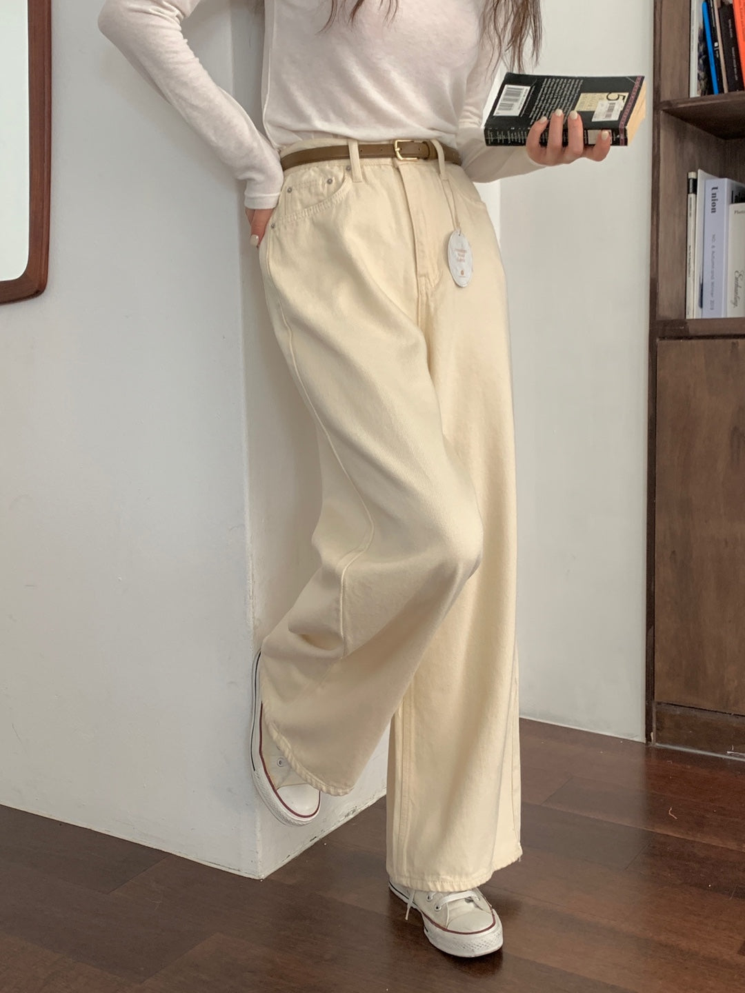Essential Soft Cotton Twill 5 Pocket Pants