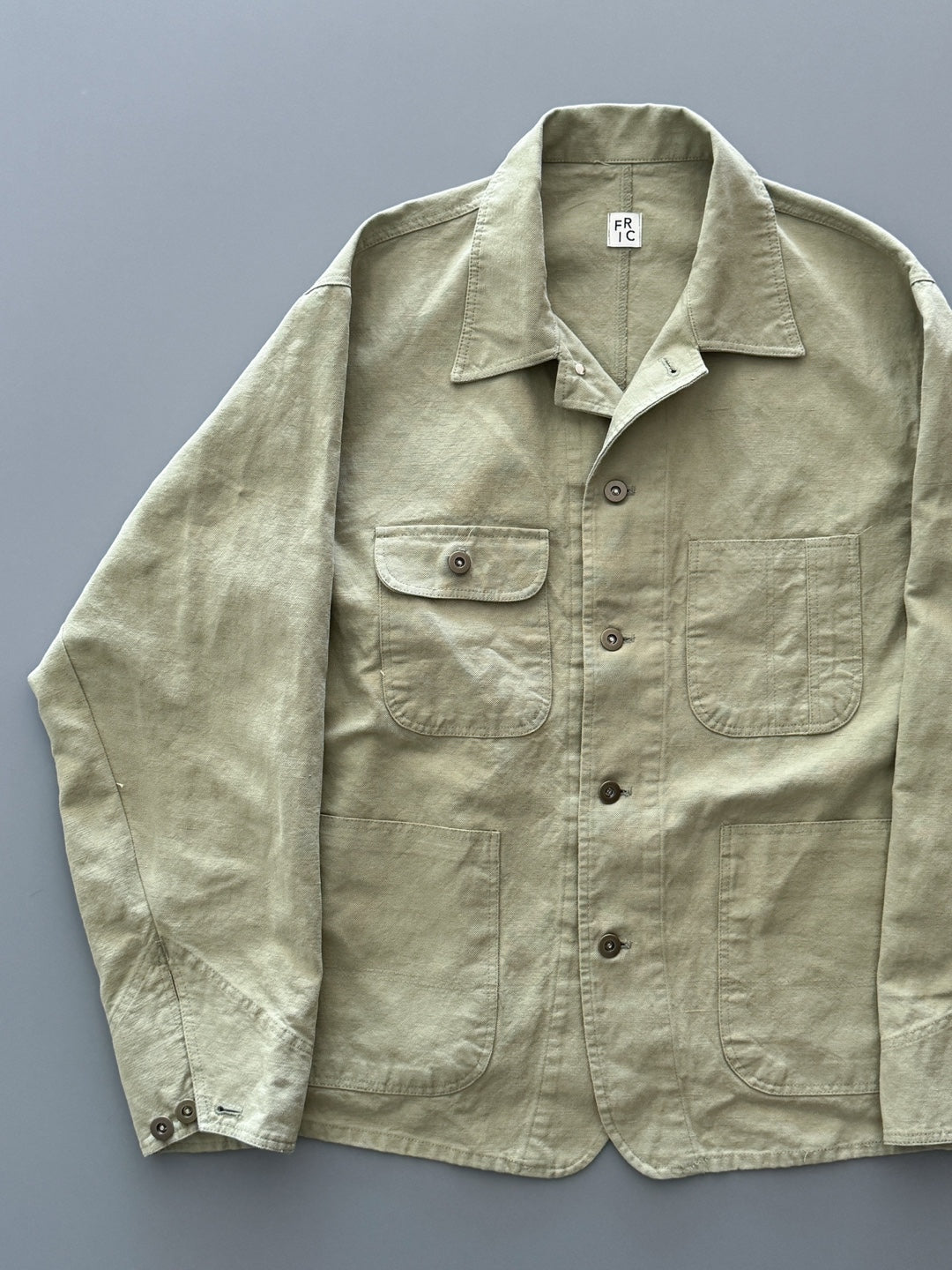 Cotton Linen Work Jacket