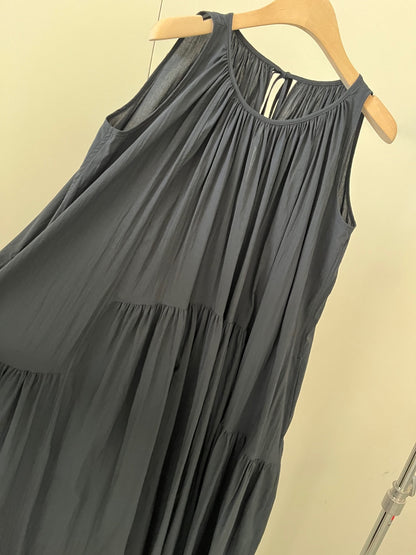 Voluminous Airy Maxi Dress