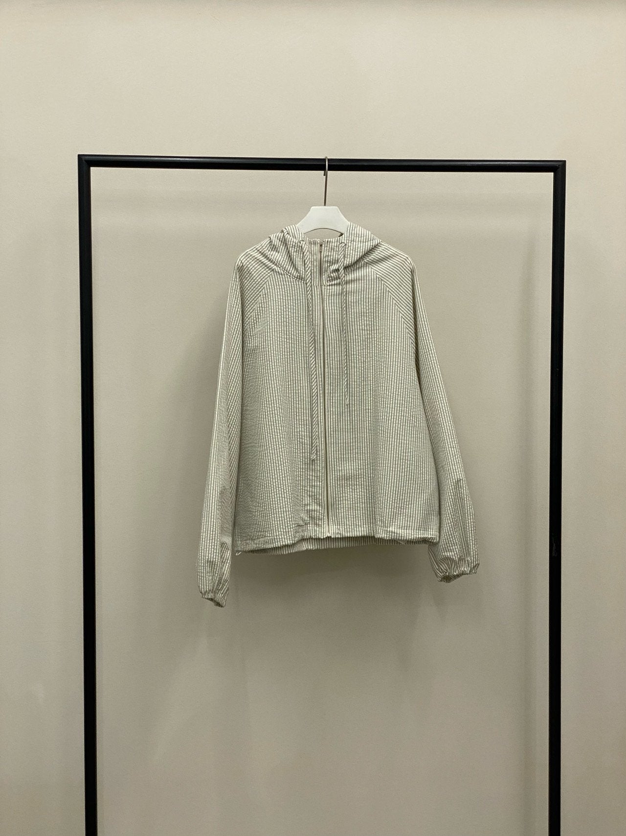 Cotton Jacquard Windbreaker