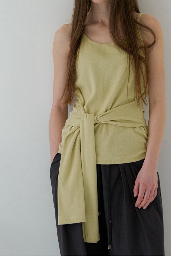 <Essential><Pre-order>Cotton Tie Camisole