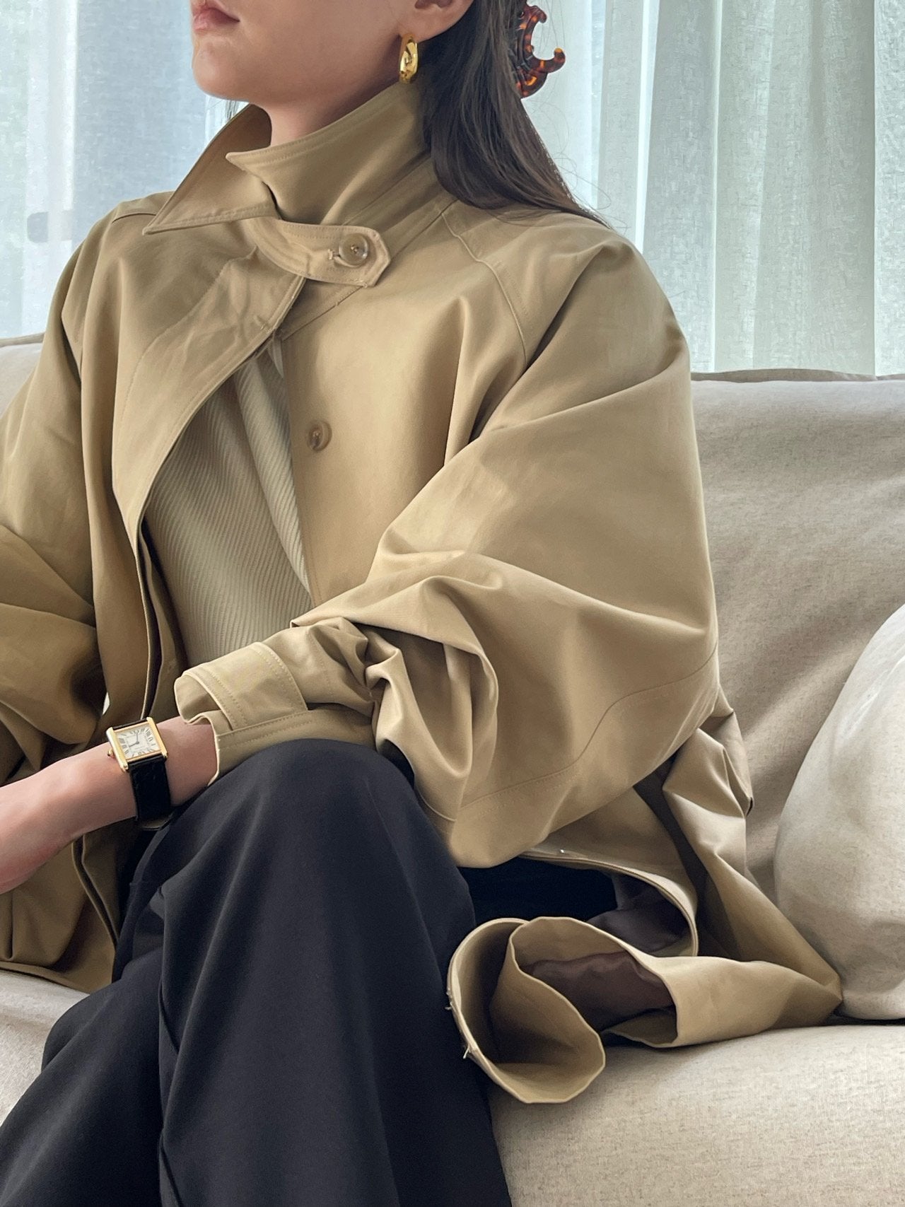 Beau Half Trench Coat