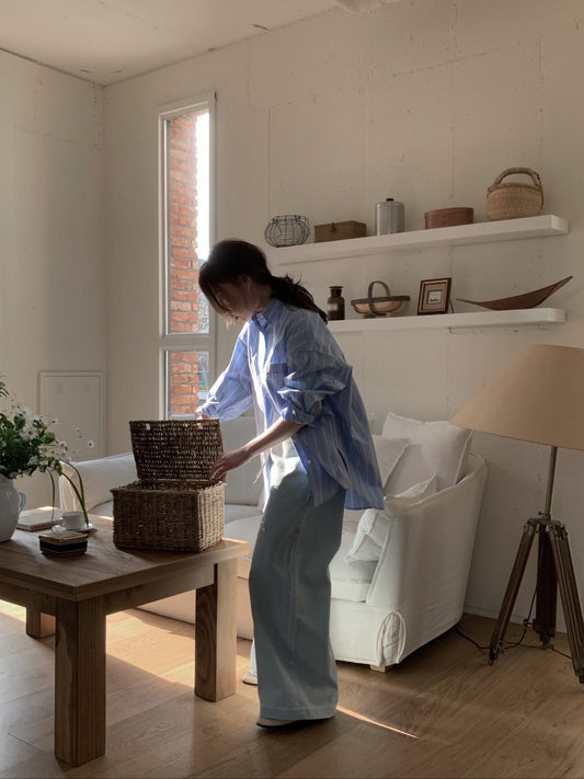 Uber Wide Denim Pants