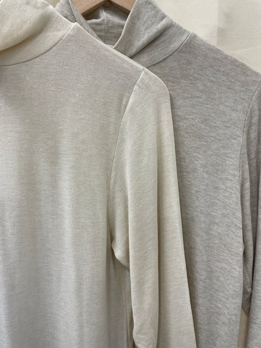 New Wool Rayon Turtleneck Shirt