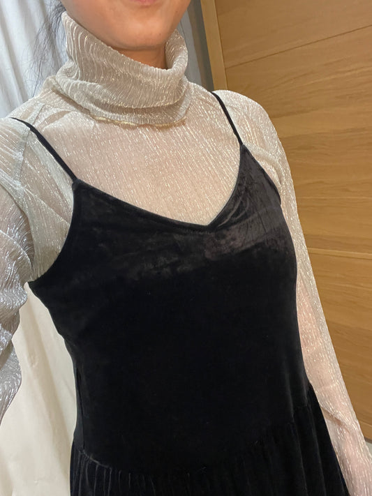 Velvet Slip Dress
