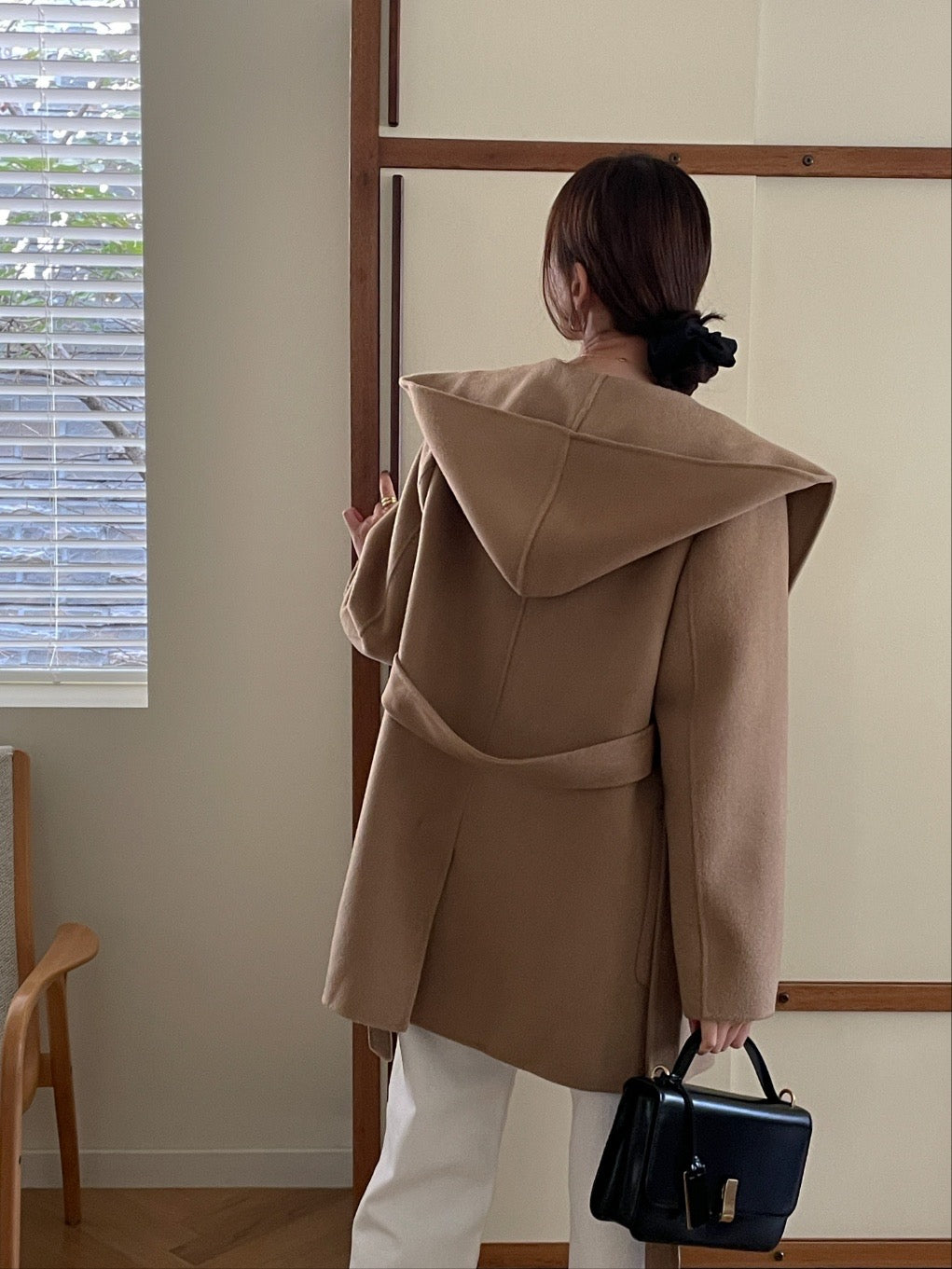 Hooded Robe Handmade Coat