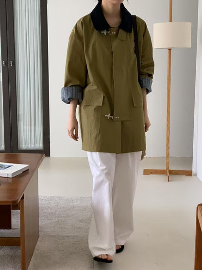 <Pre-Order> Mod Trench with Metal Clasps
