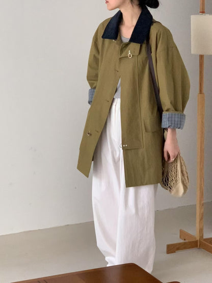 <Pre-Order> Mod Trench with Metal Clasps