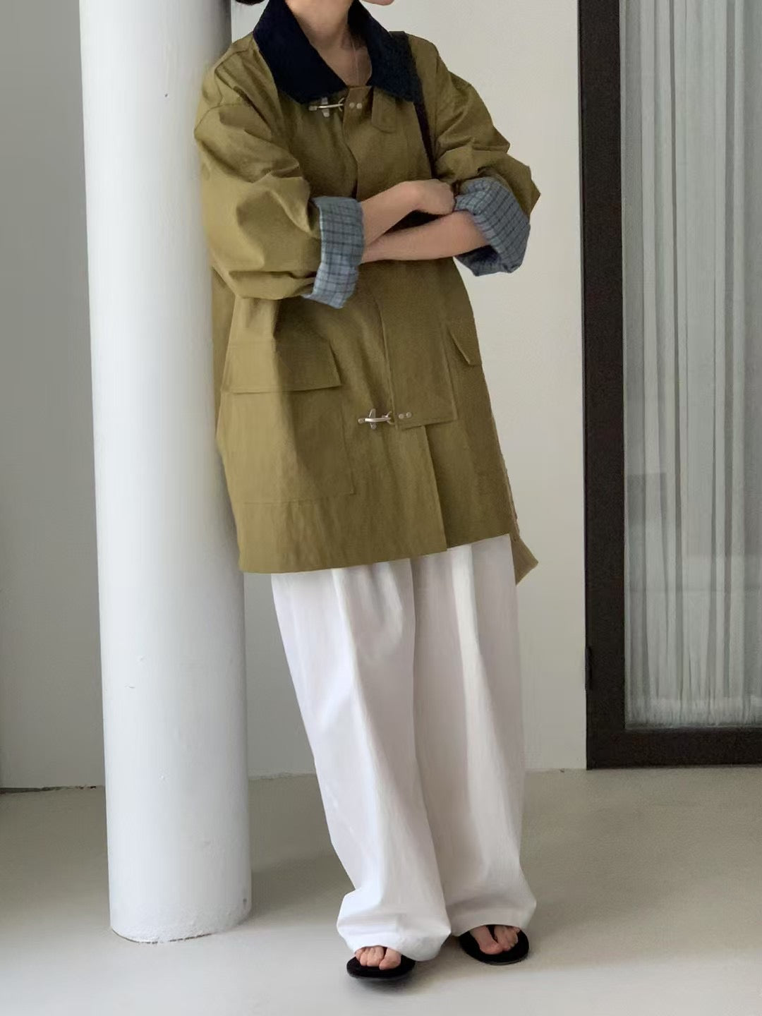 <Pre-Order> Mod Trench with Metal Clasps