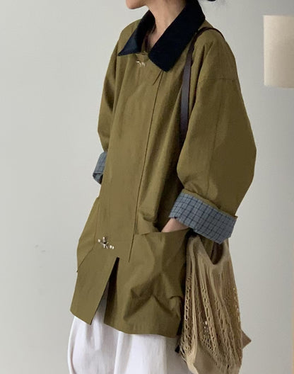 <Pre-Order> Mod Trench with Metal Clasps