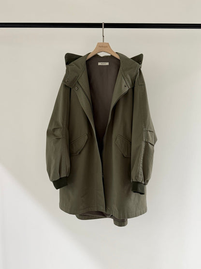 <Pre-Order> Hooded Canvas Parka
