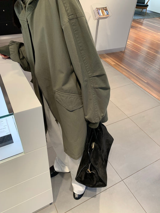 <Pre-Order> Hooded Canvas Parka
