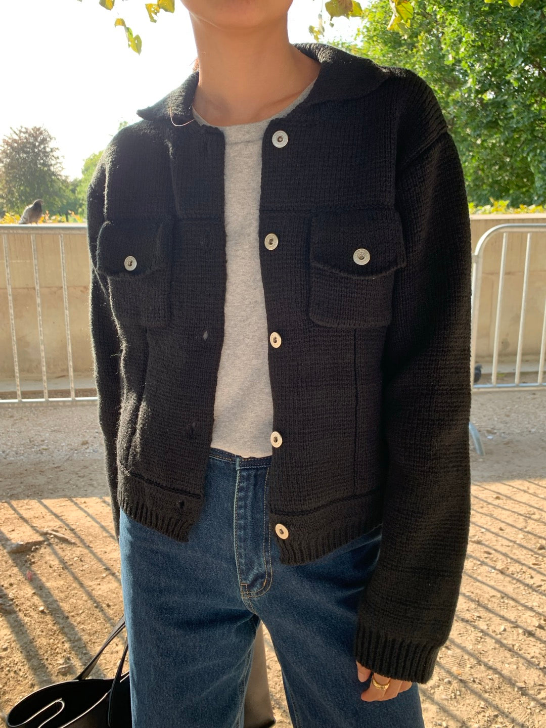 <Pre-Order> Cotton Knit Jacket