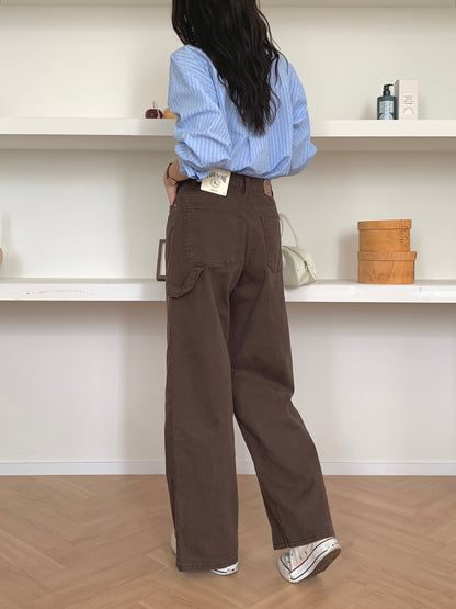 <Essential> Cotton Twill Carpenter Pants