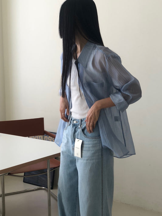 <Pre-Order> Tencel Sheer Shirt