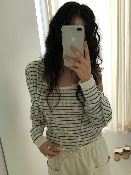 Stripe Spring Knit Set up - 2 pieces