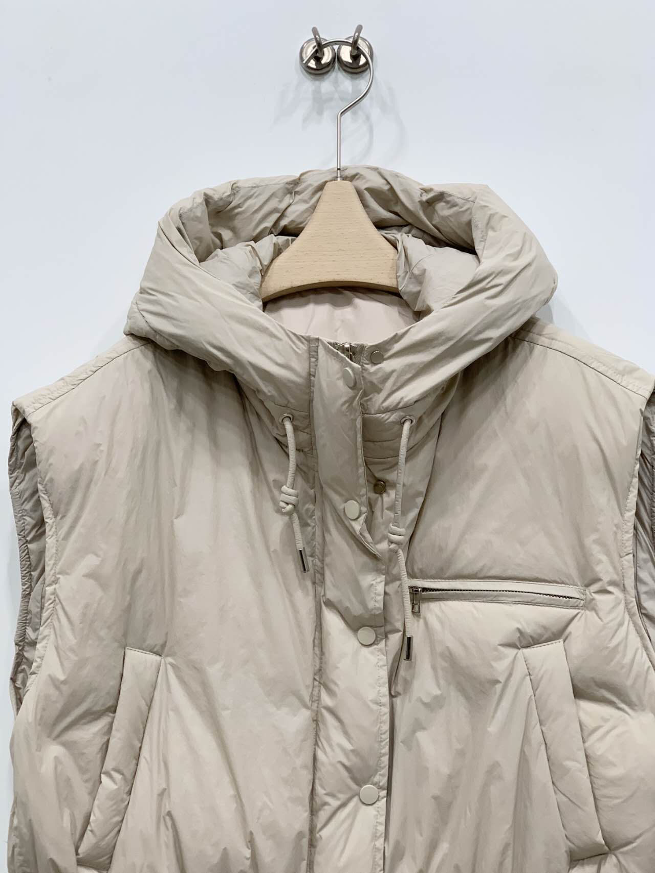 Hooded Down Vest