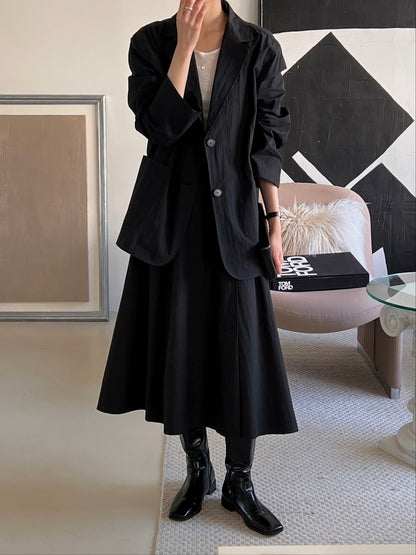 Cotton / Nylon Single Blazer