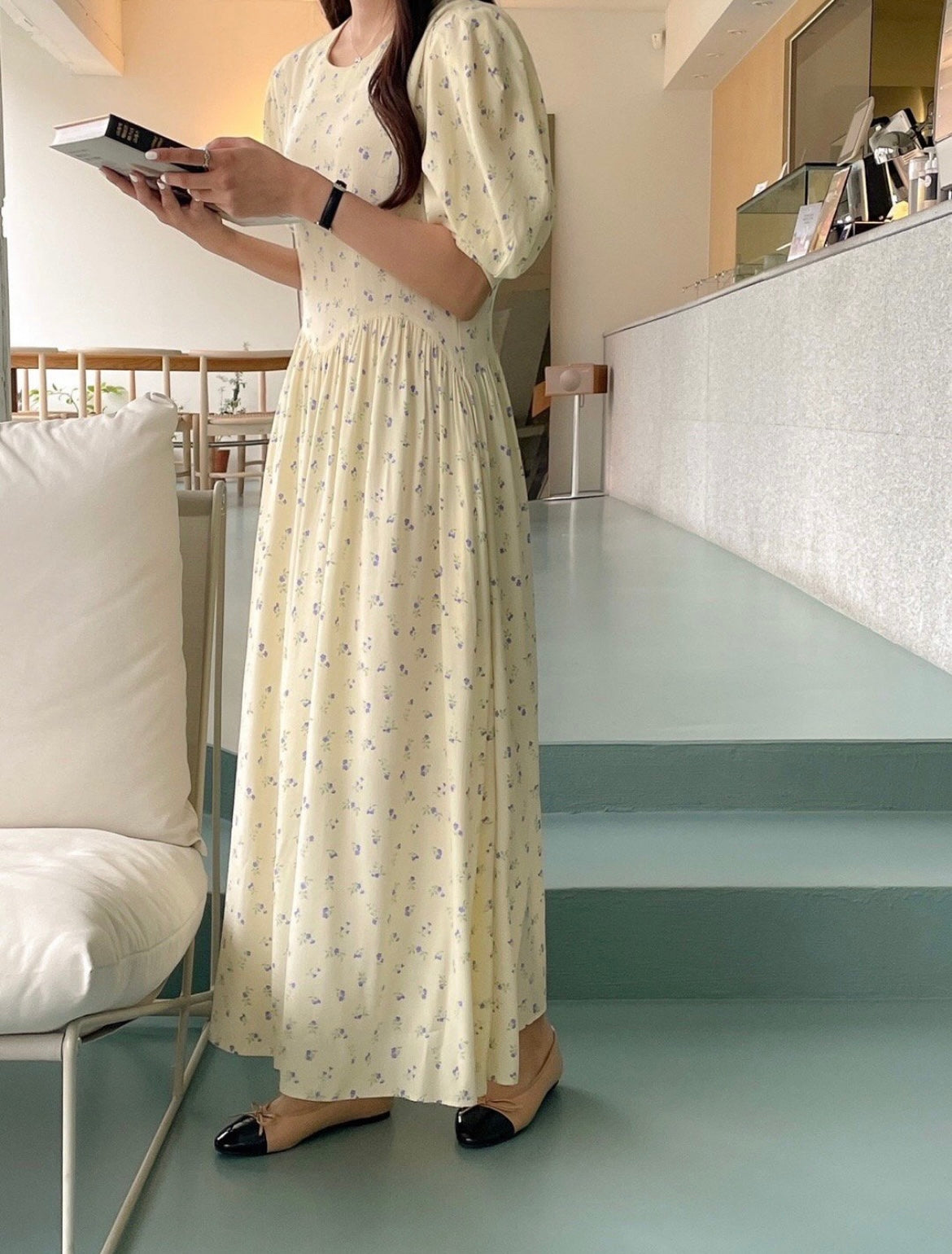 Floating Petals Rayon Maxi Dress Abi+Ari Floating Petals Rayon Maxi Dress Abi+Ari