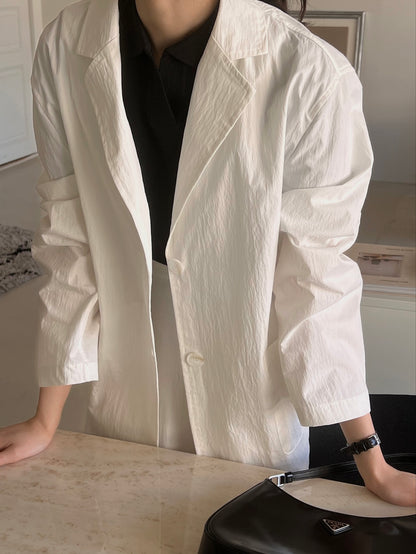 Cotton / Nylon Single Blazer