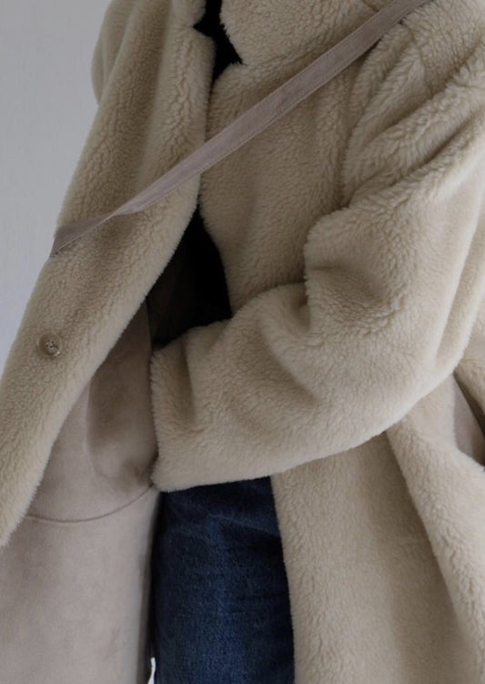 Reversible Faux Shearling coat