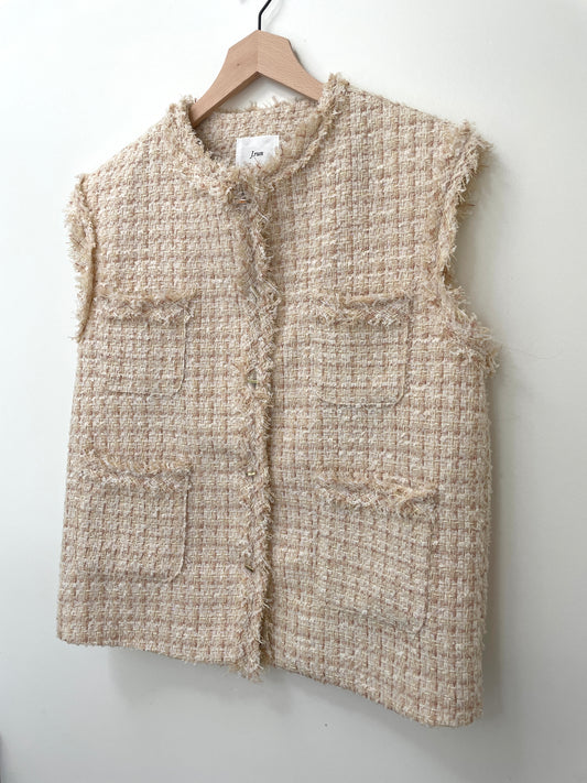 Pear Blossom Tweed Vest