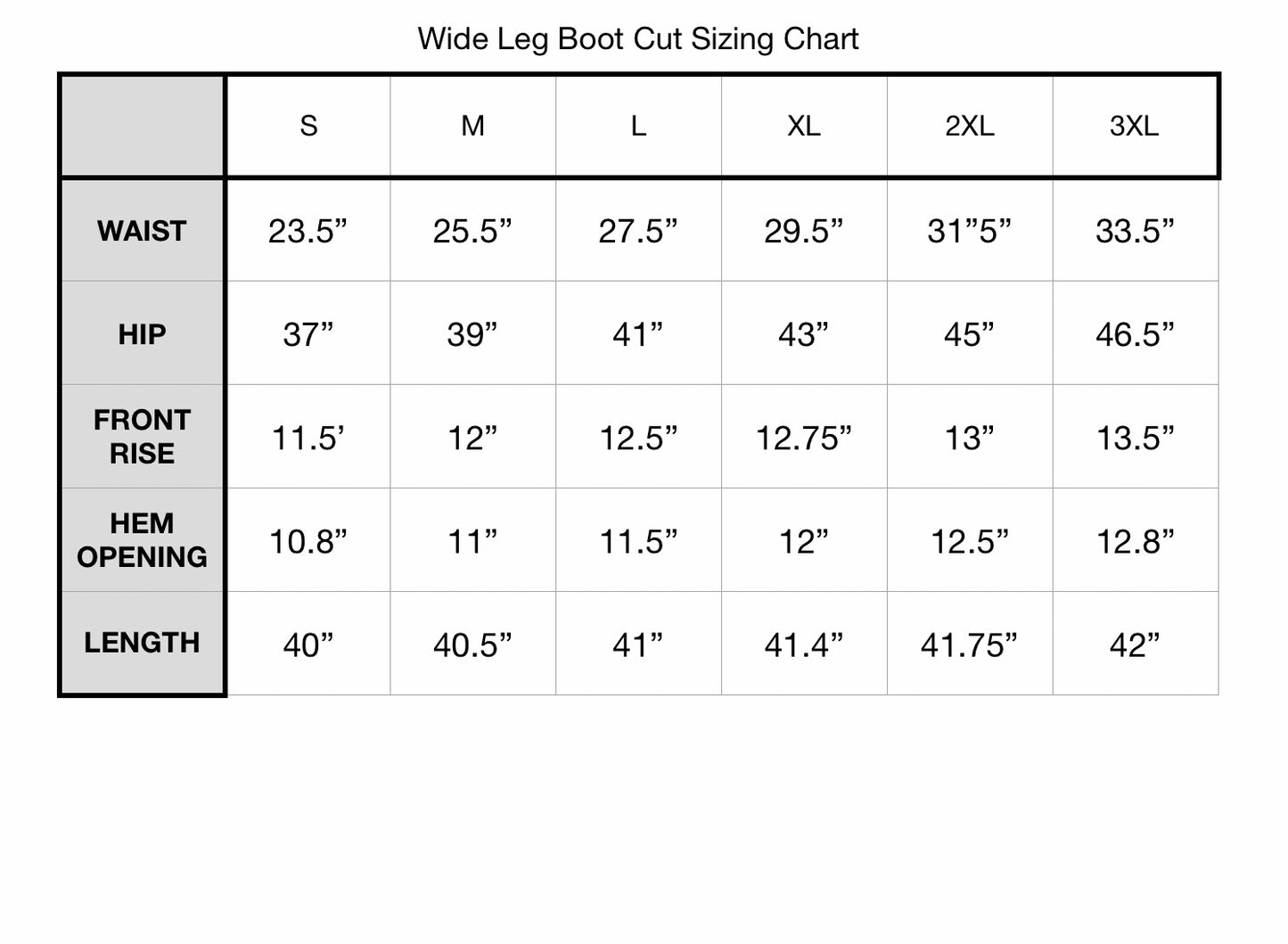 Boot Cut Denim - Relaxed Boot Legs