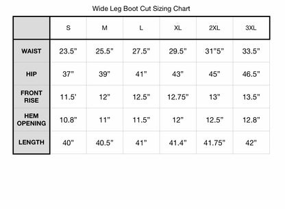 Boot Cut Denim - Relaxed Boot Legs