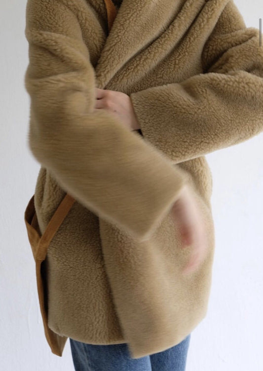 Reversible Faux Shearling coat