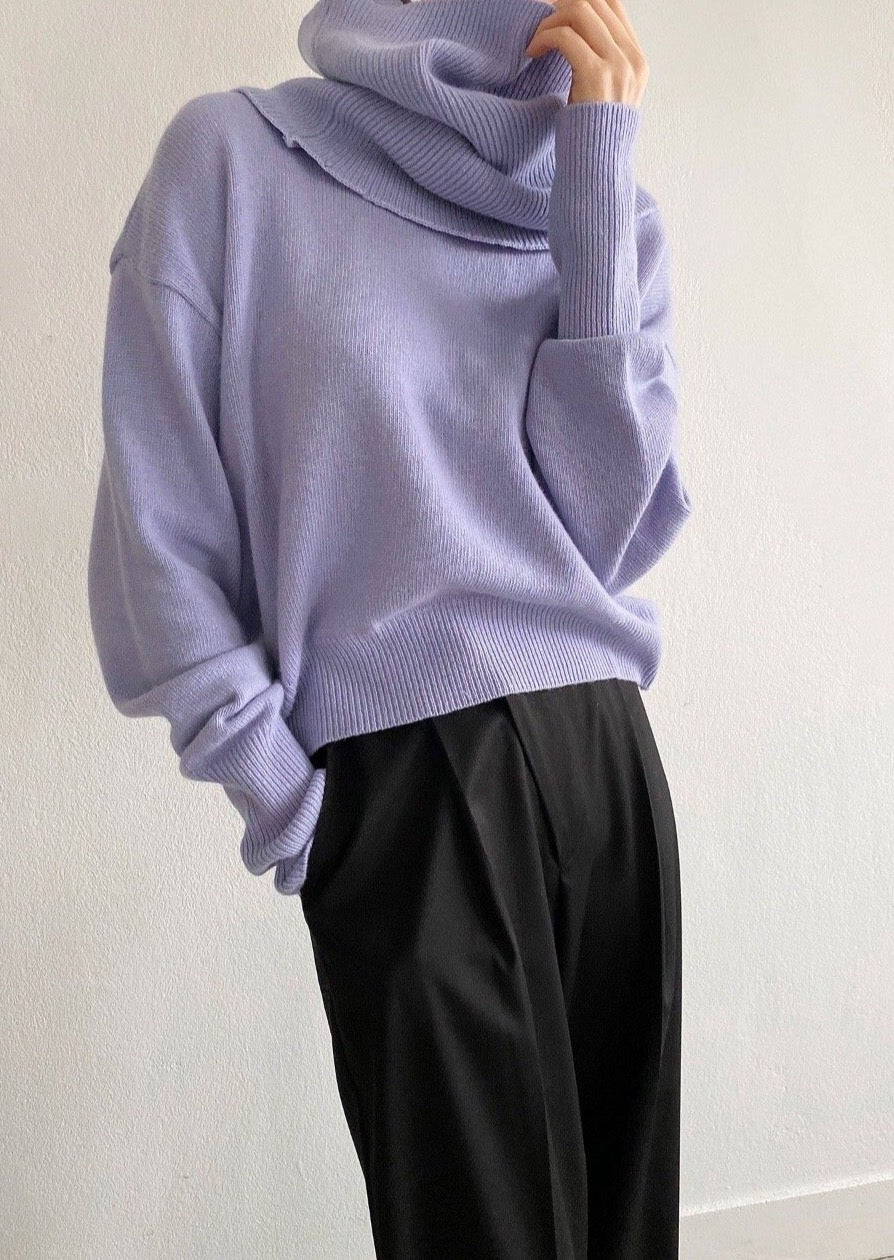 Wool/Cash Neckwarmer Sweater - Holiday special price✨