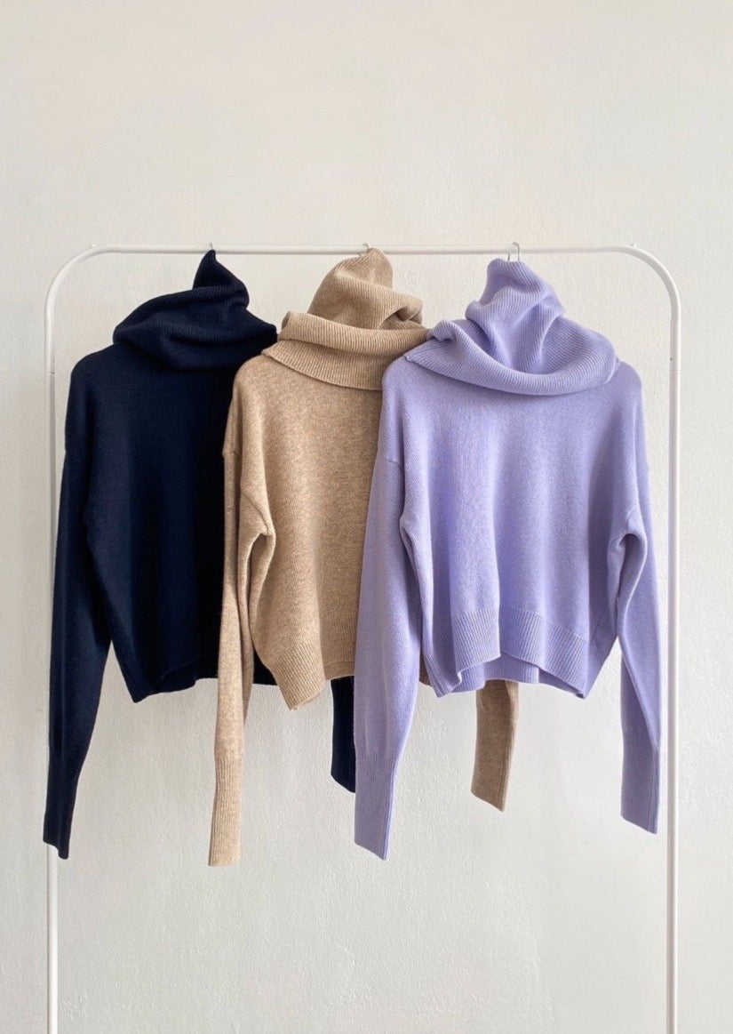 Wool/Cash Neckwarmer Sweater - Holiday special price✨