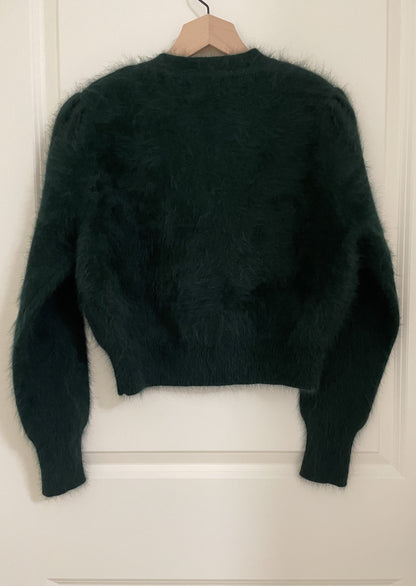 Wool / Angora Crop Cardigan