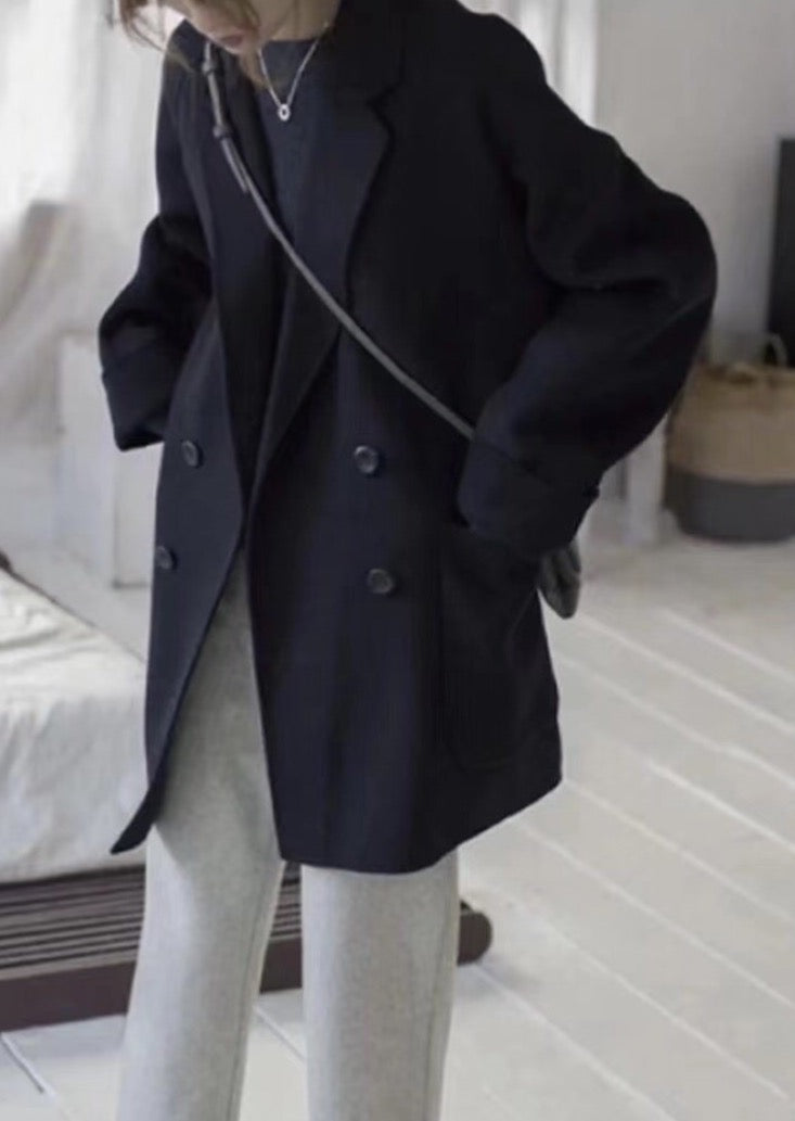 Handmade Patch Pocket Short Coat - Special Price Item