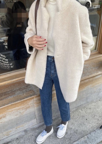 Reversible Faux Shearling coat