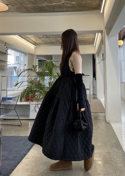 Quilted Slip Dress