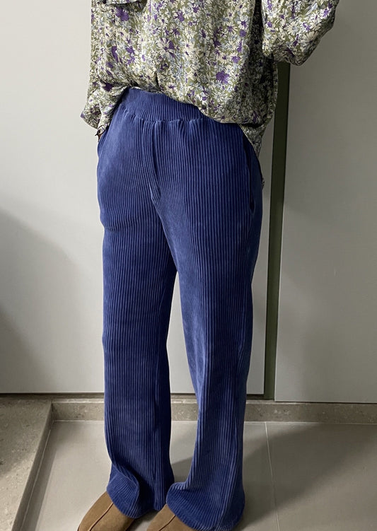 Stretch Corduroy Wide Leg pants