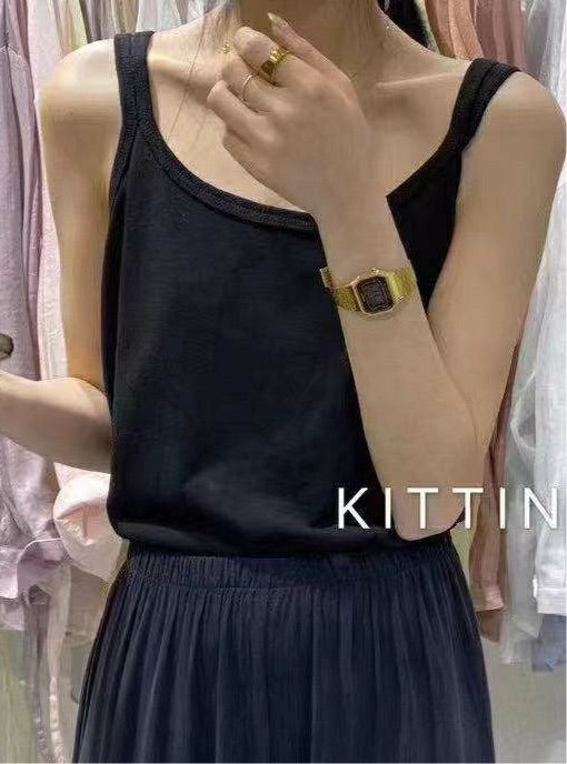 Linen Double Strap Camisole