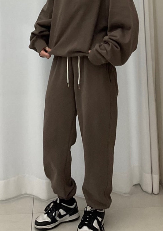 Brushed French Terry Jogger Pants