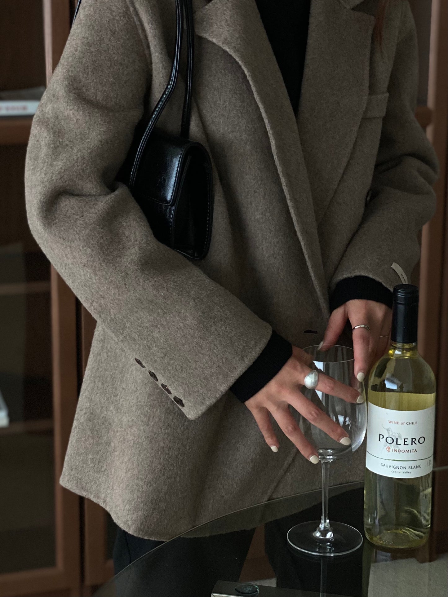 Jia Wool Handmade Blazer Coat