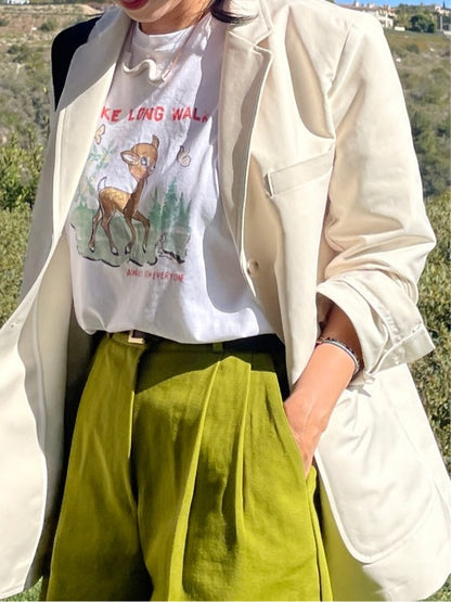 Long Walk Animation Graphic T-shirt