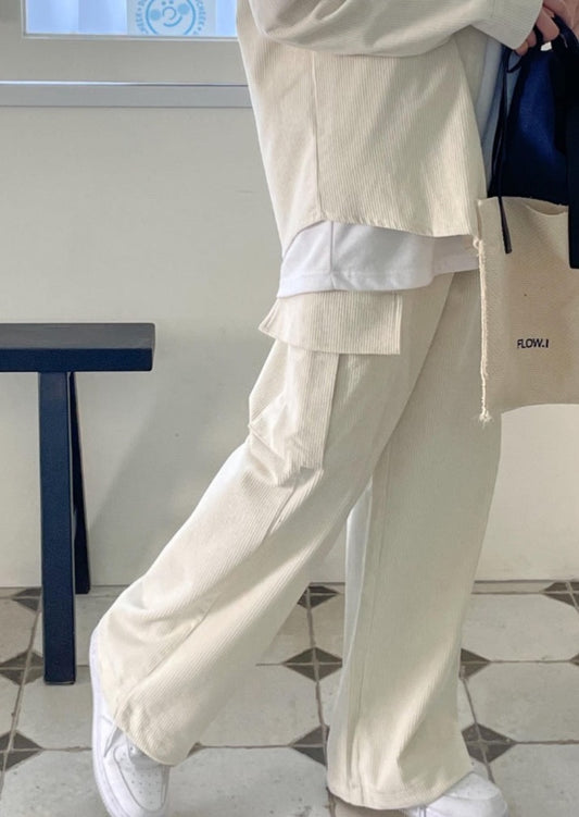 Corduroy Cargo Pants