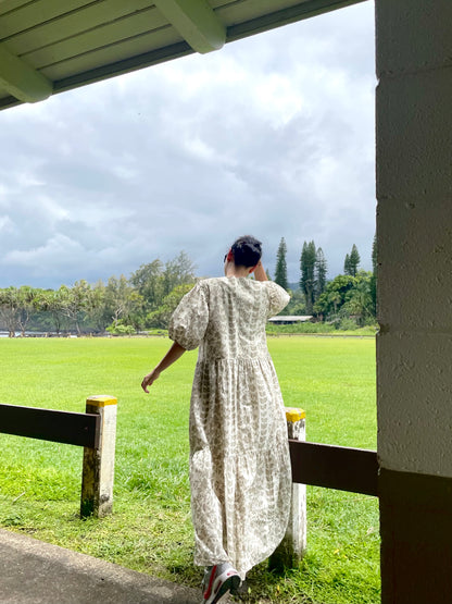 Hana Printed Maxi Dress